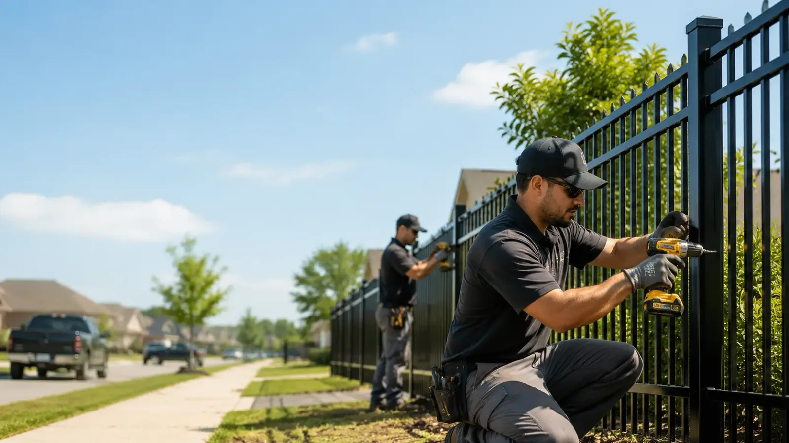Metal Fence Installation in Goodman, MS